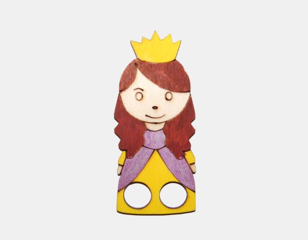 Princezna - prstová loutka - Image 2