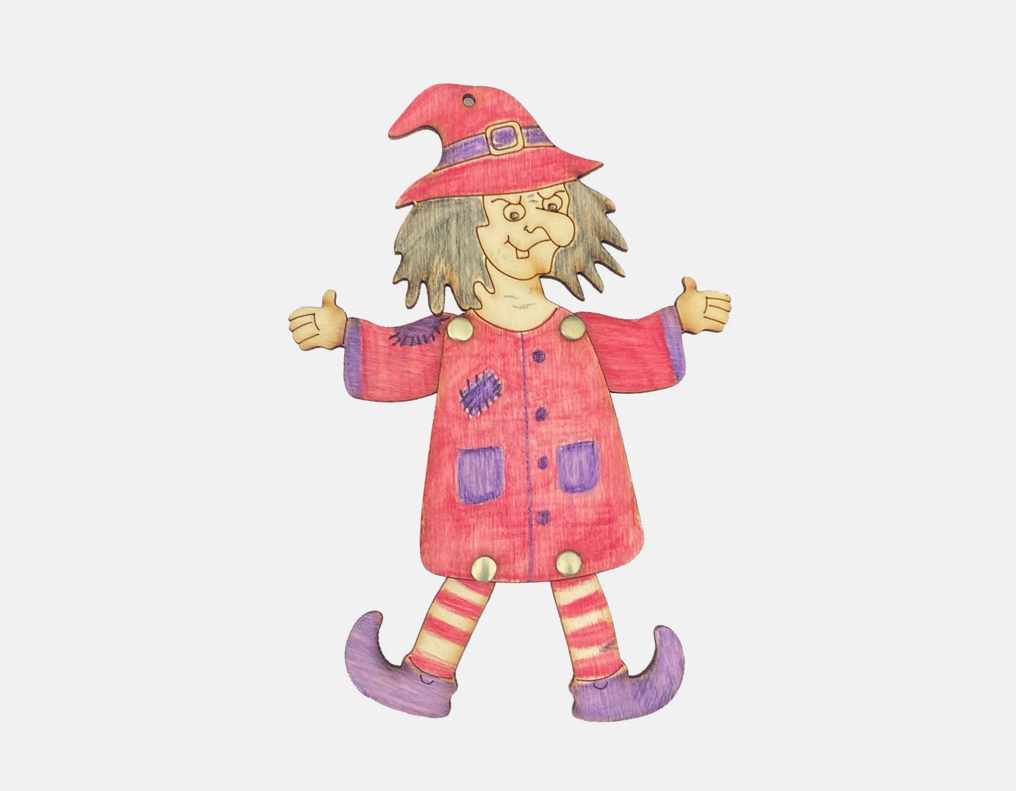 materiál na výrobu čarodějnice